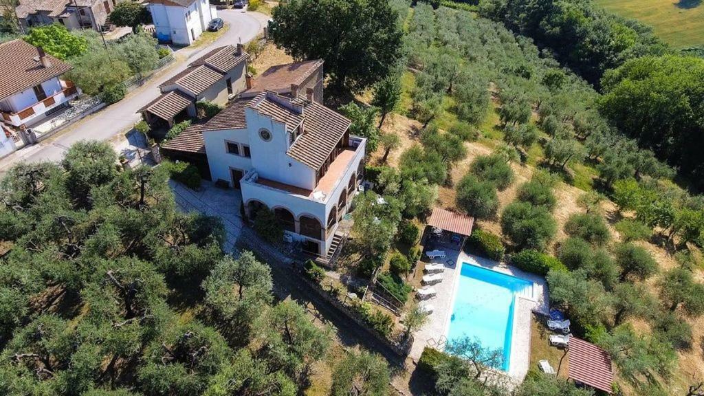 Il Poggio Degli Ulivi Apartment Collicello Bagian luar foto